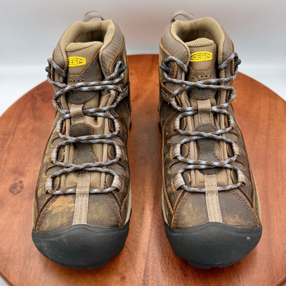 Keen Targhee II Waterproof Mid Hiking Boots Brown Women 8.5 Gorpcore 1004114‎